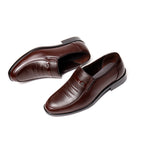 Men's Business Suits and Casual Leather Shoes Set