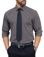 Men's Long Sleeve Wrinkle-Free Dress Shirt | Untucked Fit