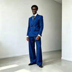 Double Breasted Wide Leg Men’s Suit