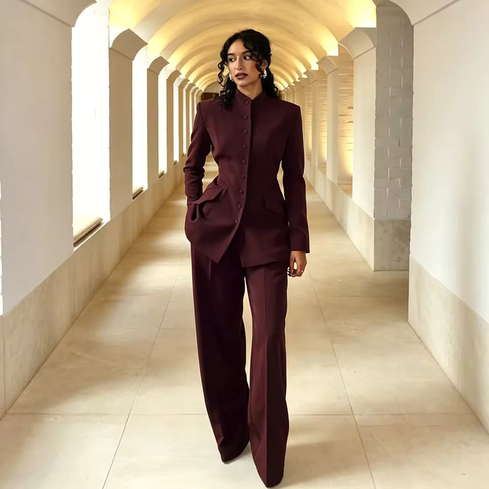 Women’s 2 Piece Blazer & Pants Suit