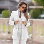 Women’s 3 Piece Double Breasted Suit Set
