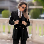 Women’s 3 Piece Double Breasted Suit Set