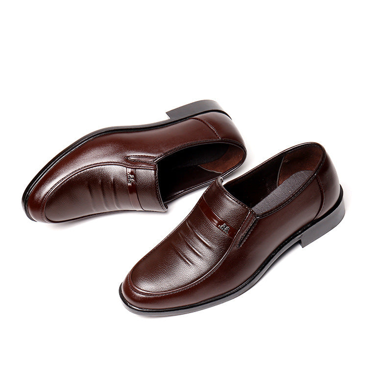 Men's Business Suits and Casual Leather Shoes Set